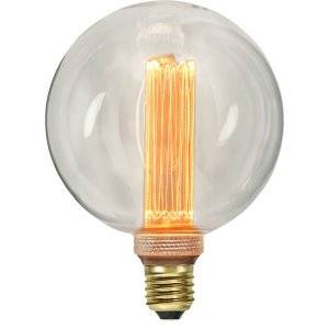 LED-Lampa Classic Glob, 125mm E27 2000K 90lm 2,5W(9W)