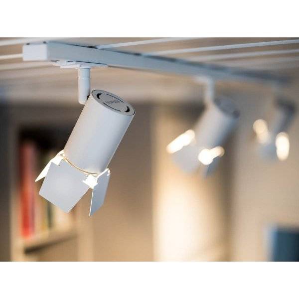 Focus Track Micro 1-fas LED 10W 3000K Vit