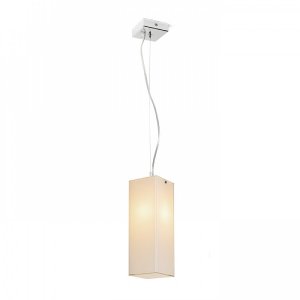 Lucia 30x10 Pendel Satinerat Glas-Krom 230V E27 42W