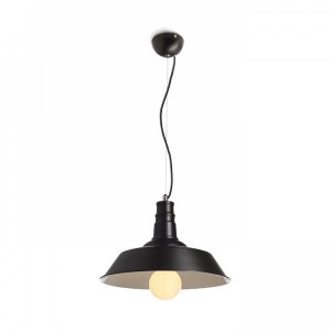 Goldie 36 Pendel Svart-Vit 230V E27 42W