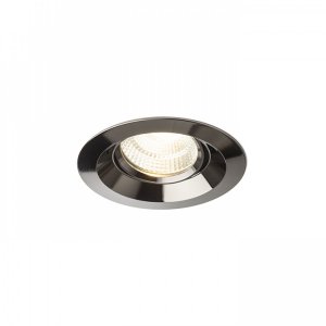 Sparkle Infälld Svart Krom 230V LED 5W 24° 3000K