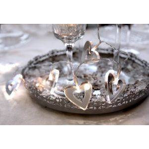 Mirrola Batteridriven Ljusslinga Hjärtan