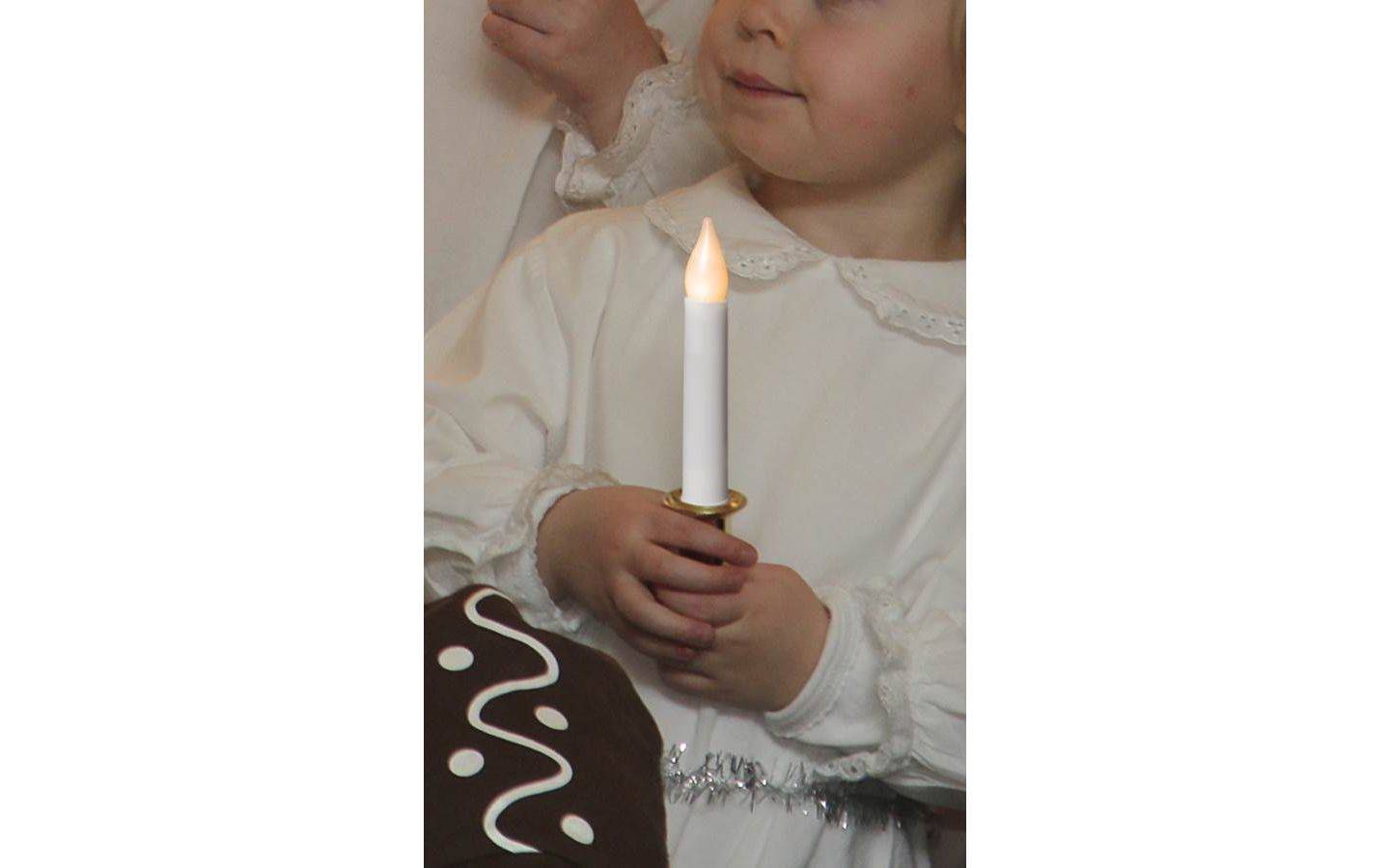 Batteridrivet Tärnljus Guld, LED