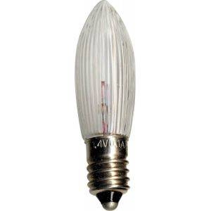 Topplampa E10 Trafo-24V 1,8W klar 3-Pack