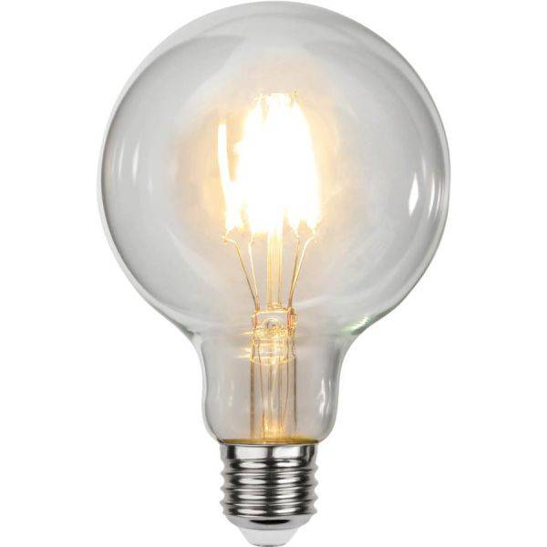 LED-Lampa Glob 95mm, E27 2700K 470lm 4,7W(40W)