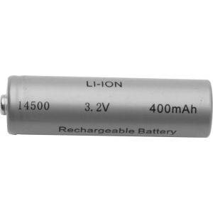 Uppladdningsbart 14500-batteri, Li-Ion 3.2V 400mAh, 1-pack
