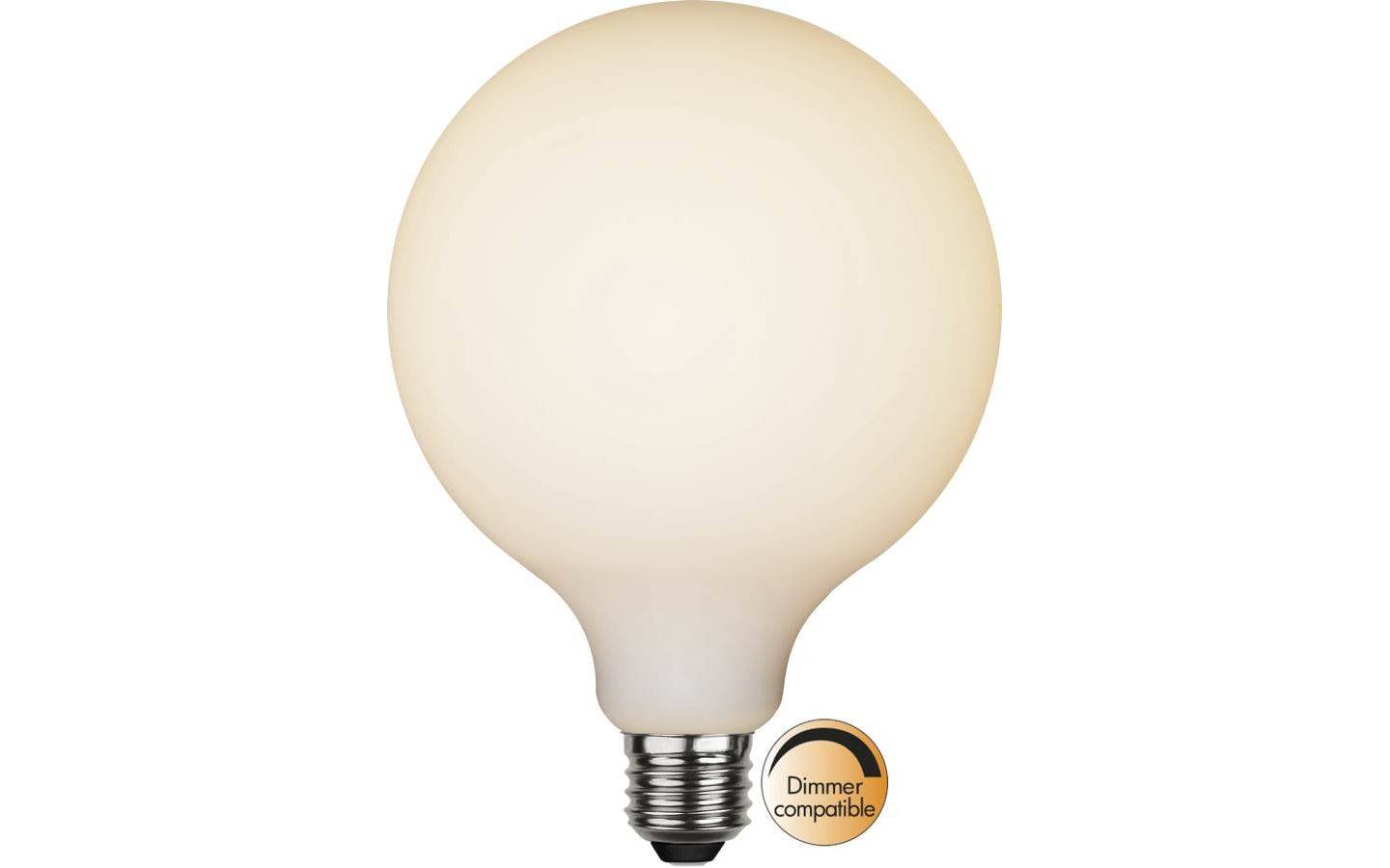 LED-Lampa Glob 125mm, Opal E27 2700K 400lm 5W(35W)