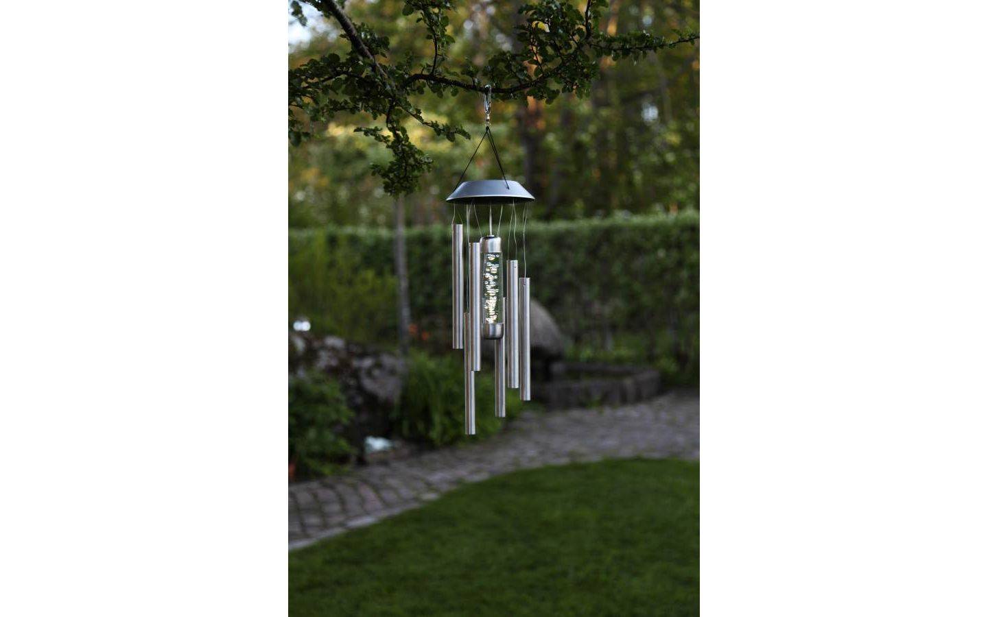 Bubbly Solcellslampa Vindspel Metall, LED 0.062W