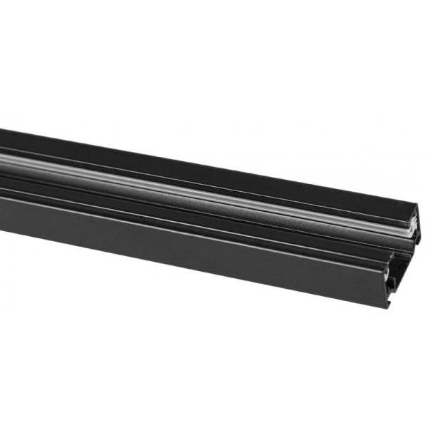 1-Fas Skena Link Svart 1m