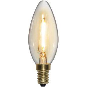 LED-lampa E14 C35 Soft Glow