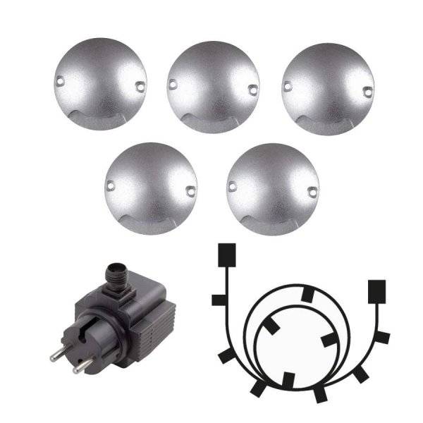 Zenit LED 3000K 20lm 5x0,5W 5-Pack, Lightson Plug & Play