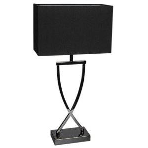 copy of Omega Bordslampa 69cm Svartkrom