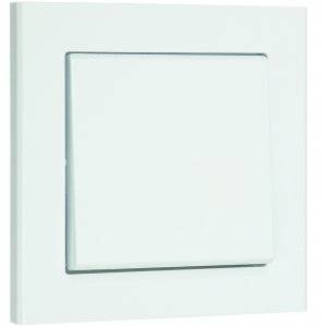 Strömbrytare Optima, 1pol/trapp, Återfjädrande