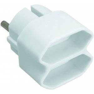 Grenpropp, Euro, 2-vägs, Vit