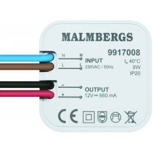 Transformator 12V DC, 8W