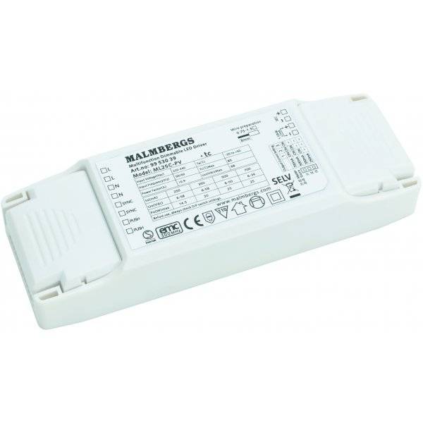 Dimbart LED-Drivdon 250mA, 350mA, 500mA, 700mA