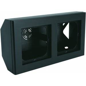 Hörnbox Optima Svart