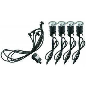 Decklight Tellus II LED Komplett Kit 4x1,1W