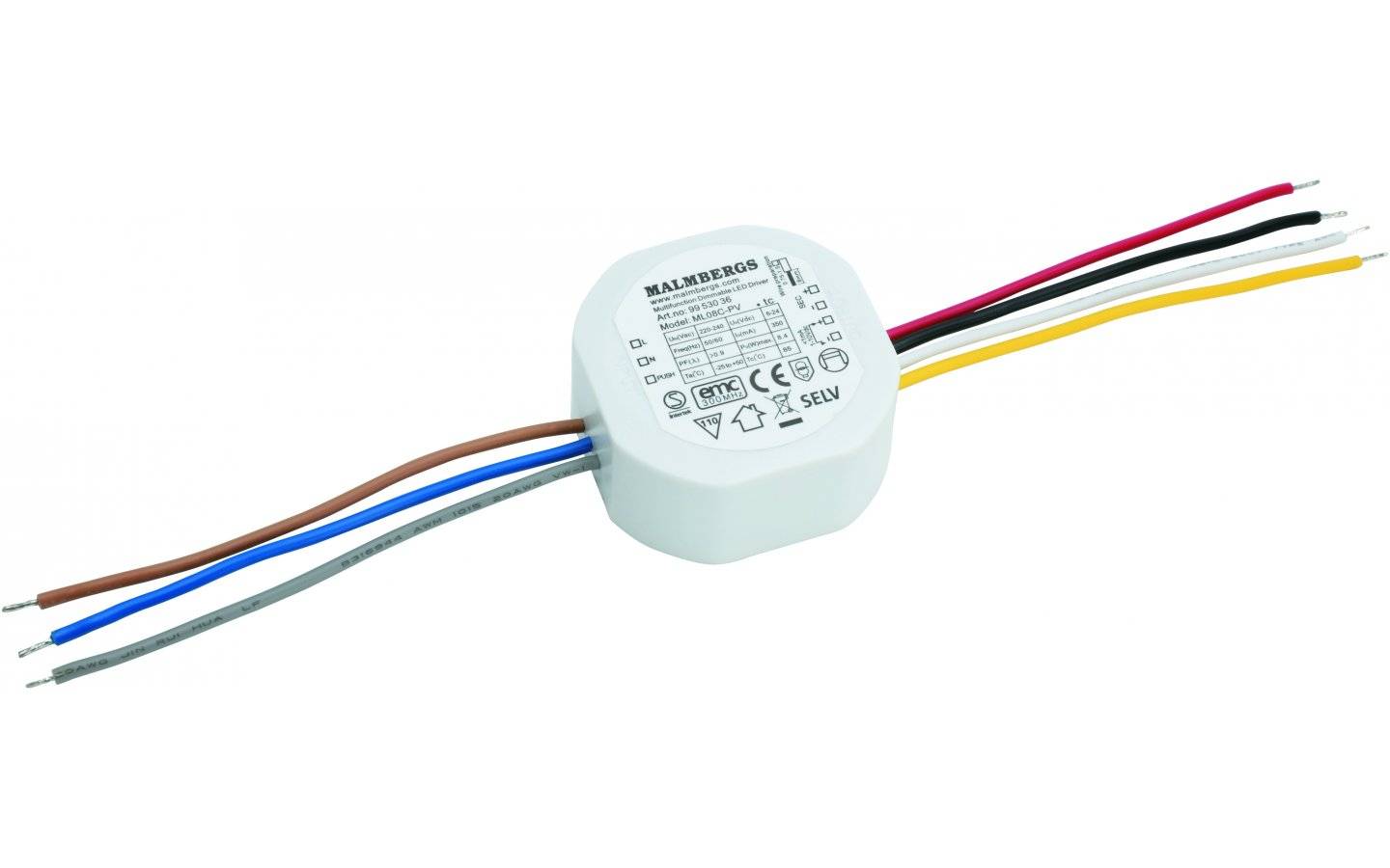 Drivdon för apparatdosa 350mA, 2-8W