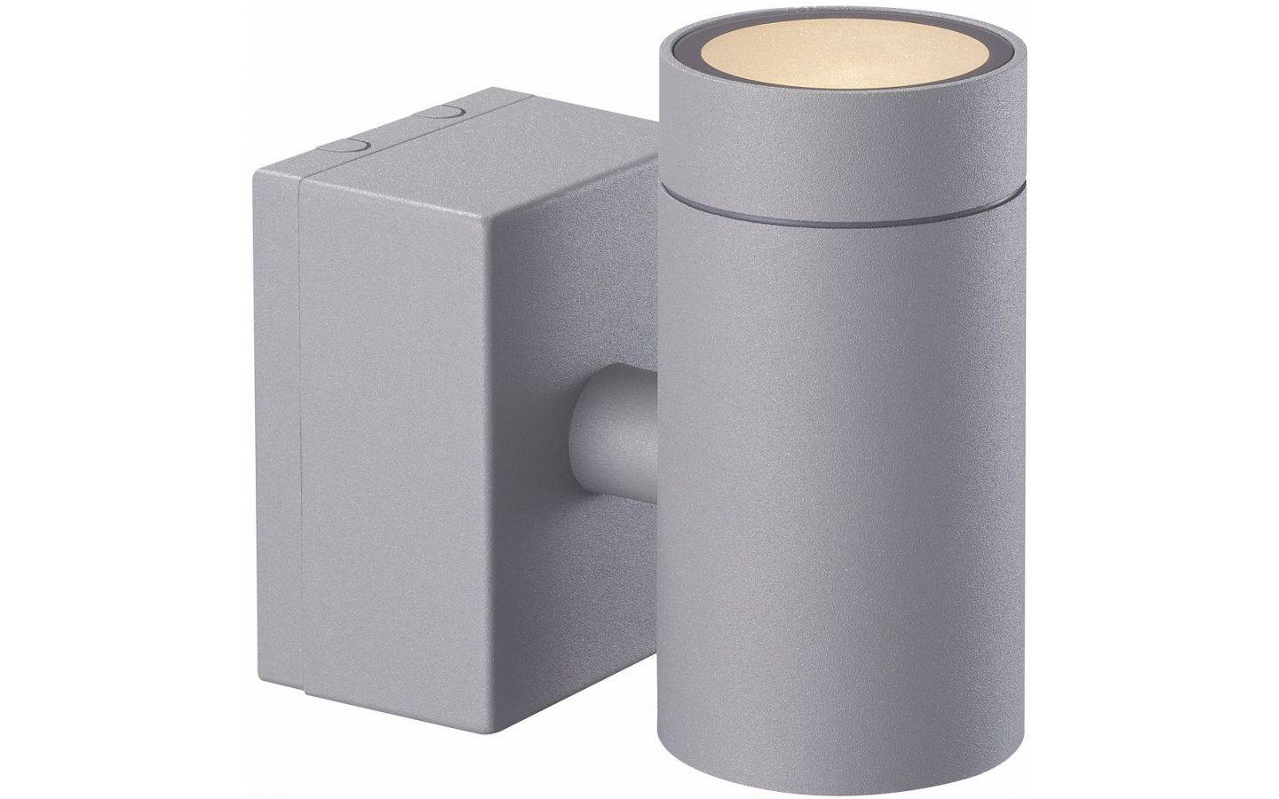 Eklof VI, Vägglampa Upp eller Ned GU10 Silver