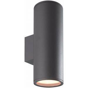 Karlstad Vägglampa 2xE27 Grafit IP54