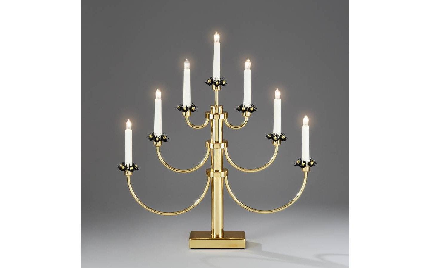 Classic Adventsljusstake Mässing 54cm