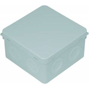 Kopplingsdosa 90x90mm utan plint Ljusgrå IP55