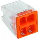 Kopplingsklämma Slim, 4-pol, 0,5-2,5mm², 50st