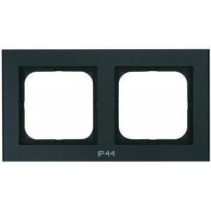 Kombinationsram Optima, 2-fack, Svart