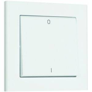 Strömbrytare Optima, 2-pol, Vit, Skruvanslutning