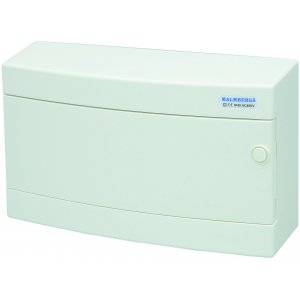 Normkapsling, ABS-Plast, 18 moduler, IP40