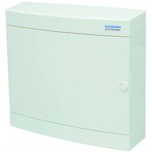 Normkapsling, ABS-Plast, 36 moduler, IP40