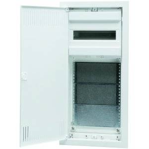 Mediacentral, infälld, 4 rad, 12+2 mod, IP40