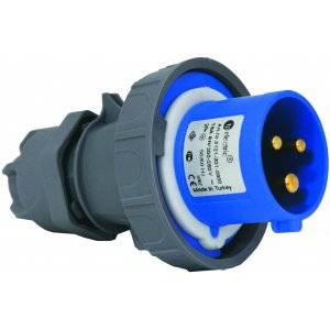 Stickprop, 16A, 2P+J, 6h, 230V, IP67