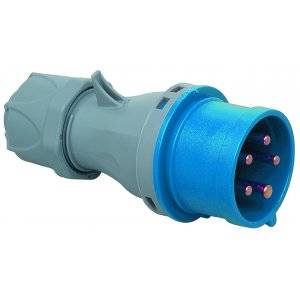 Stickpropp, 32A, 3P+J, 9h, 230V, IP44