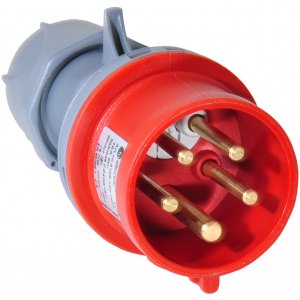 Fasväxlare, 16A, 3P+N+J, 400V, 6h, IP44