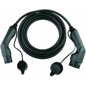 Laddkabel Typ 2, 16A 1-fas, 3,7kW, 5 meter