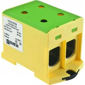 Förgreningsplint, AL/CU, OTL, 35-240 mm², Grön/gul