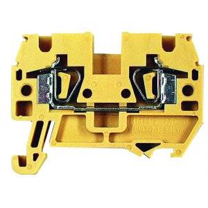 Kopplingsplint, Klämfjäderanslutning, 2,5 mm²