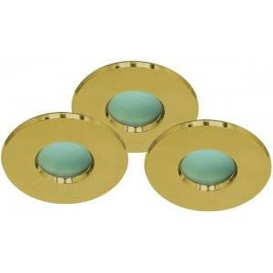 Downlightset, 12V, MD-54S, Mässing, IP44