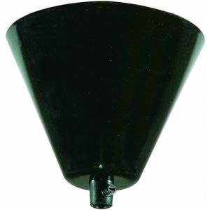 Takkåpa, Svart, Ø 113 mm