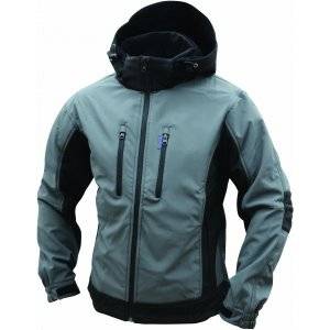 Soft Shell, Jacka, Mörkgrå/svart, S