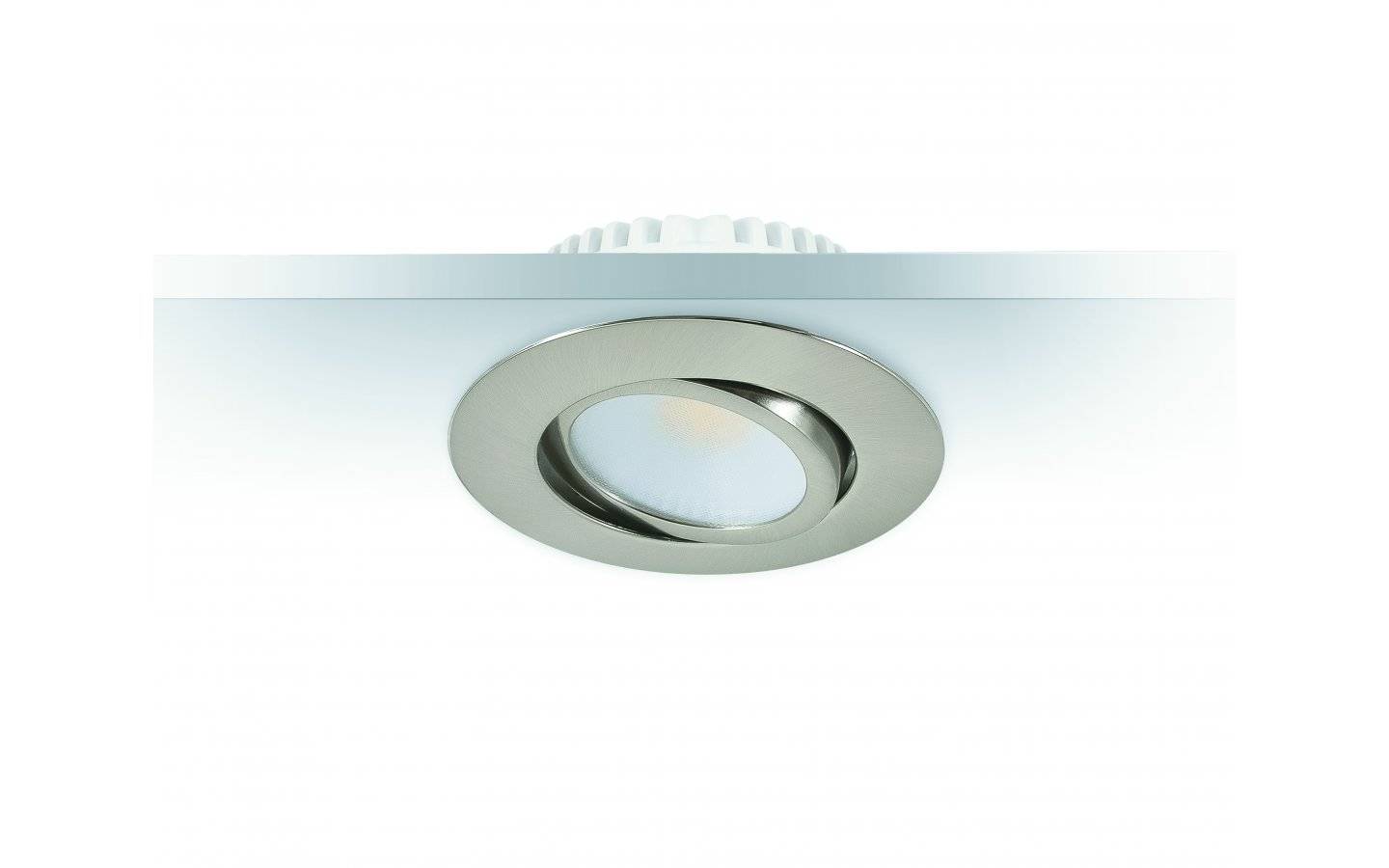 MD-230 Downlight 3000K 3x5W Satin 230V IP44 3-Pack