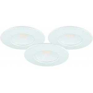 MD-231 Downlight 3000K 3x5W Vit 230V IP44 3-Pack