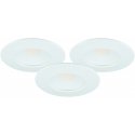 MD-231 Downlight 3000K 3x5W Vit 230V IP44 3-Pack