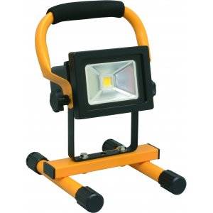 Castor LED-strålkastare, 10W, Uppladdningsbar, IP44