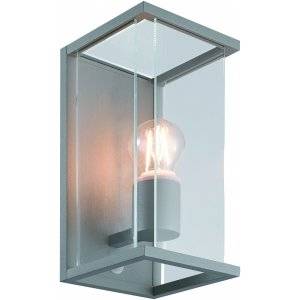 Väggarmatur Bore PIR, Silver, IP54