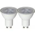 Spotlight LED GU10 3000K 400lm 4W(50W) 2-Pack