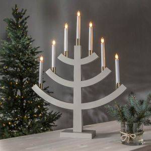 Gillian Ljusstake 64cm Beige