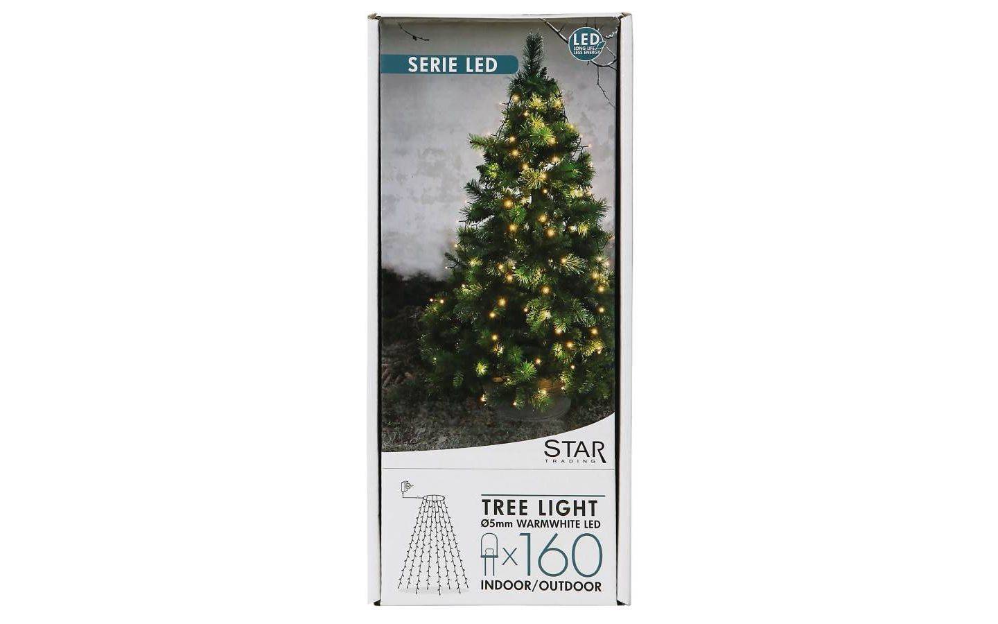 Serie LED Julgransslinga 2m Varmvit